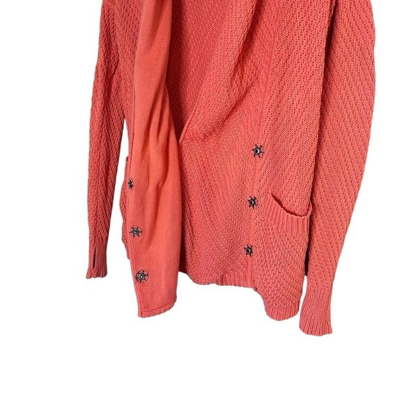 Lululemon Post Practice Cardi-Plum Peach Athleisure Cardigan- Size 4 - Picture 11 of 14